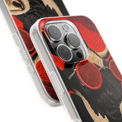 Hypnotic Cow iPhone 16 Pro Case - Soft