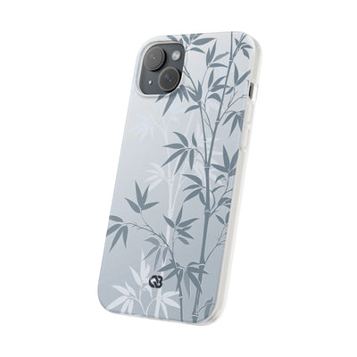 Misty Bamboo Grove · Lite Phone Case for iPhone ·  Blue