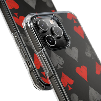 Gritty Suit Repeat · Impact Phone Case for iPhone · Magsafe
