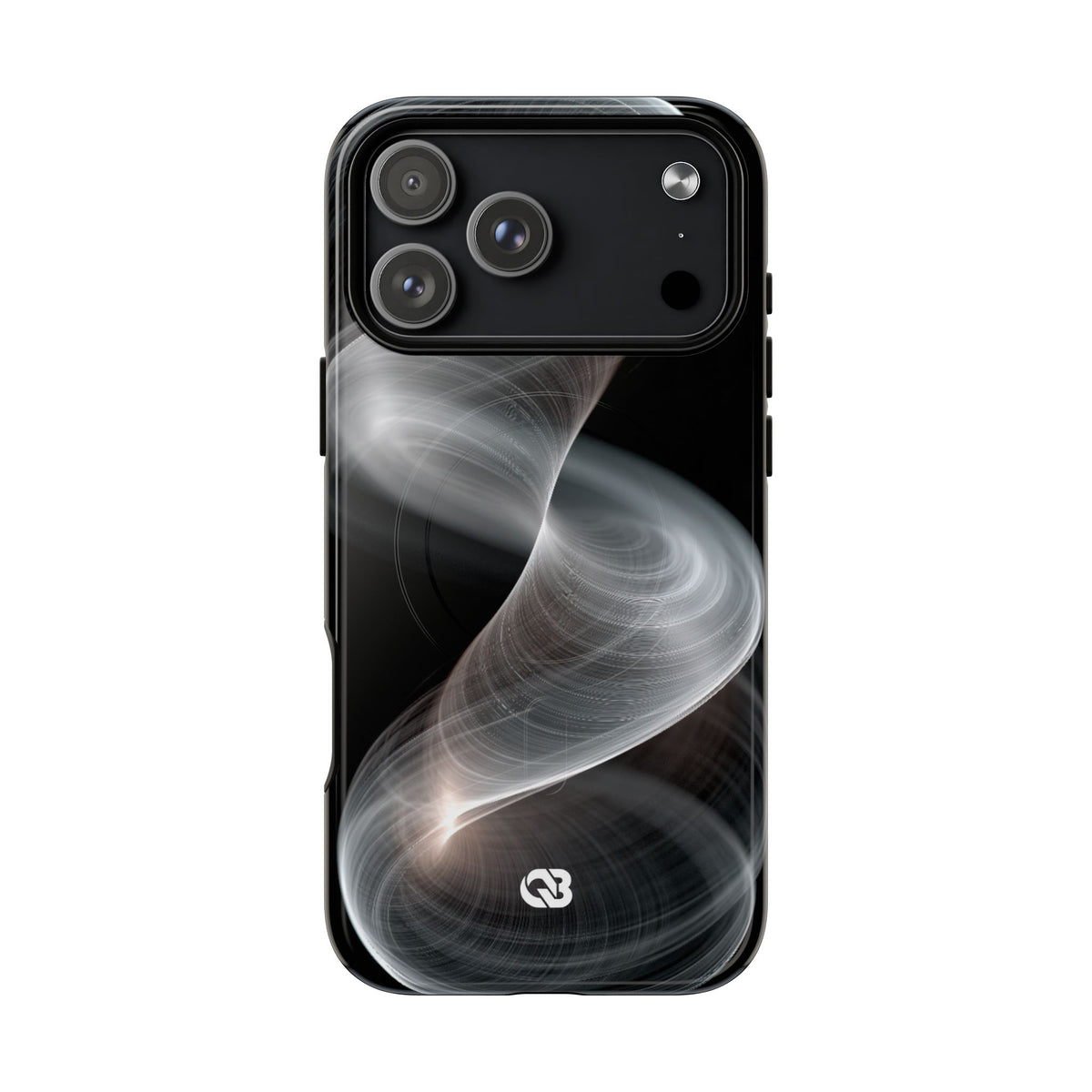Luminous Vortex · Tough 2.0 Magnetic Phone Case for iPhone · Black