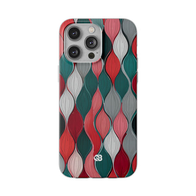 Slate Rose Ripple · Soft Phone Case for iPhone