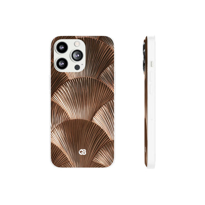 Rose Gilded Fan · Lite Phone Case for iPhone ·  Gold
