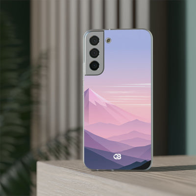 Purple Lite Phone Case for Samsung - Lavender Alpine Dawn