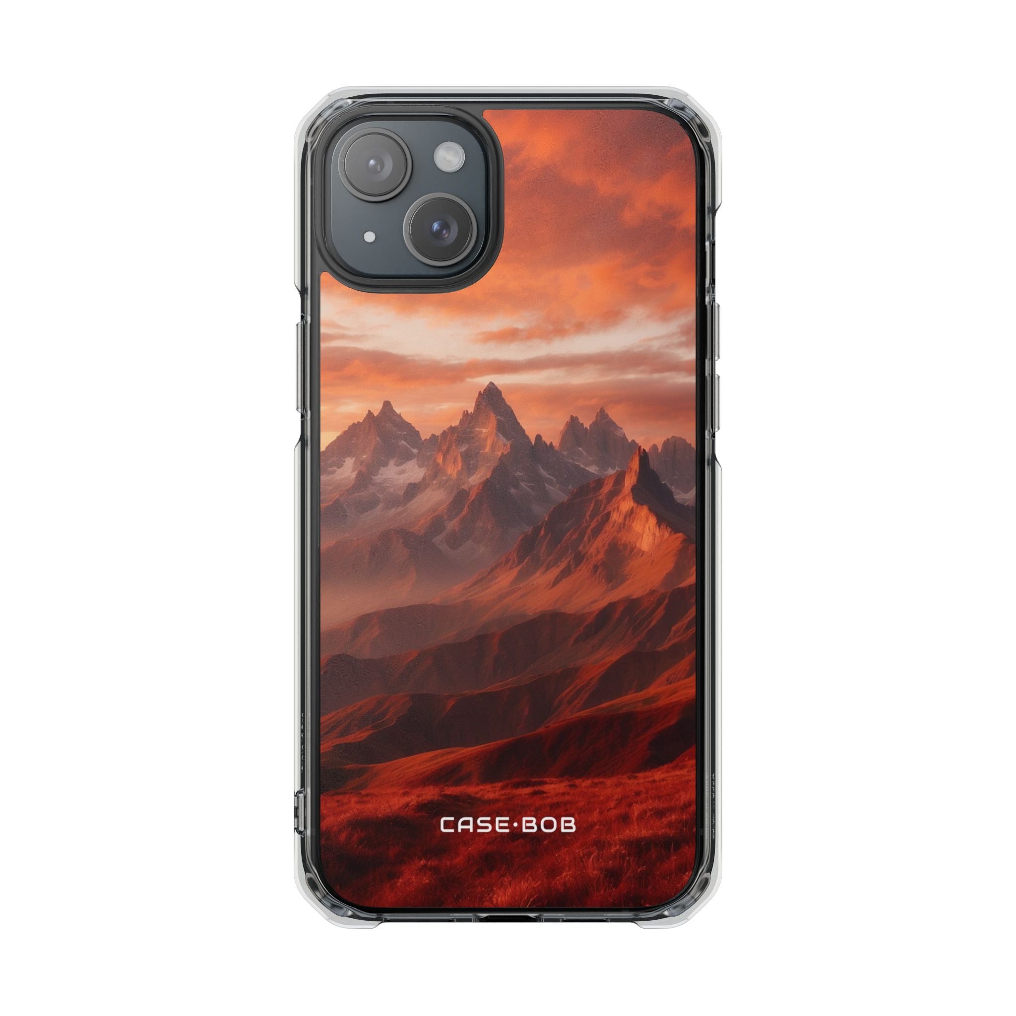 Jagged Glow iPhone 15 Plus Case - Impact