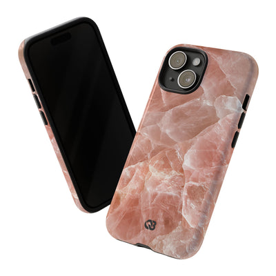Rose Quartz Facet · Tough Phone Case for iPhone · Pink