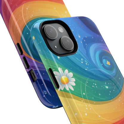 Vortex Bloom iPhone 15 Plus Skal - Tough+