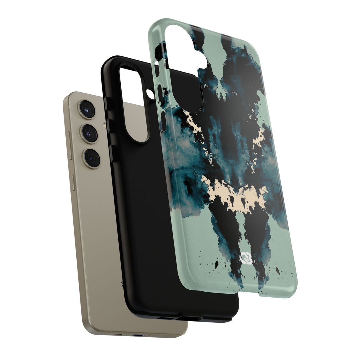 Rorschach Ink Void · Tough Phone Case for Samsung · Black