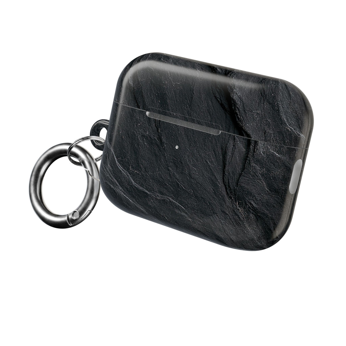 Dark Slate Strata · Hard Case for AirPods & AirPods Pro · Black