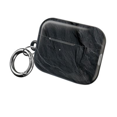 Dark Slate Strata · Hard Case for AirPods & AirPods Pro · Black