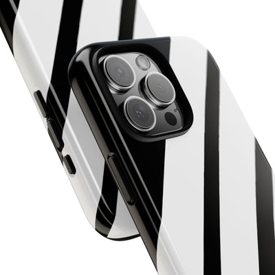 Obsidian White Bars · Tough Telefoncover for iPhone
