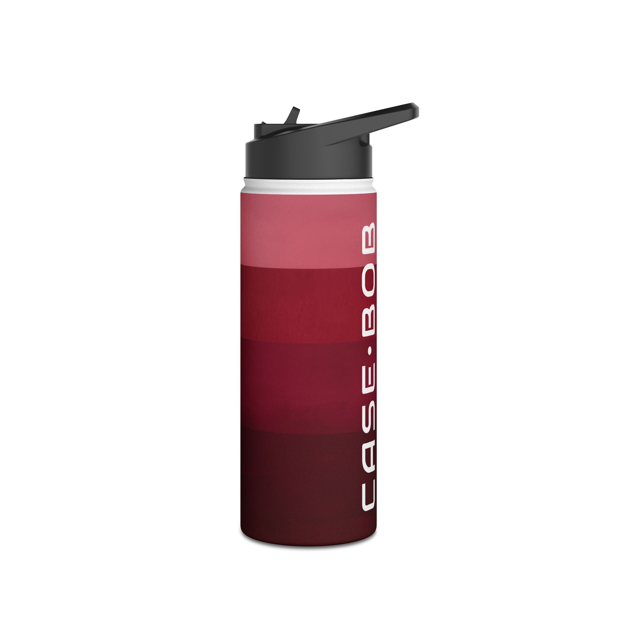 Blushing Stripes - Stainless Steel Water Bottle
