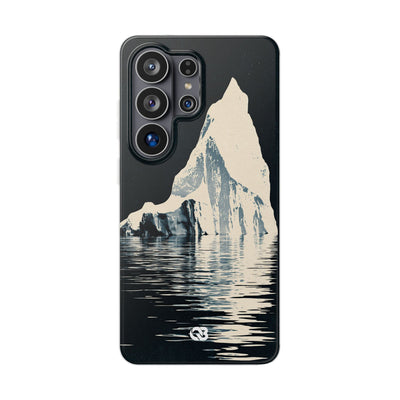 Blue Lite Phone Case for Samsung - Frozen Navy Monolith