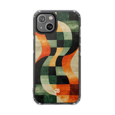 Burnt Orange Curve · Impact Handyhülle für iPhone · Magsafe