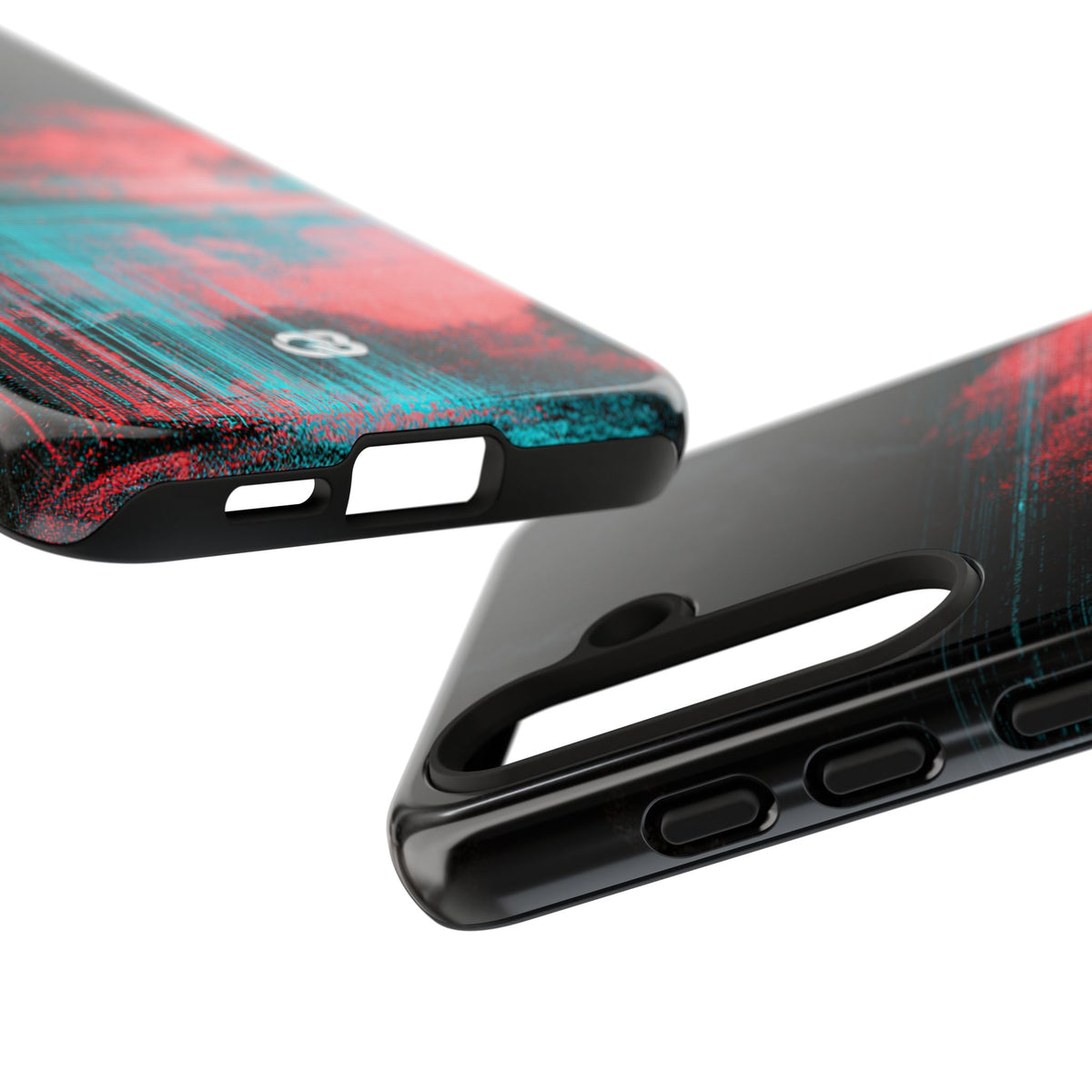 Digital Signal Drift · Tough Phone Case for Samsung · Black