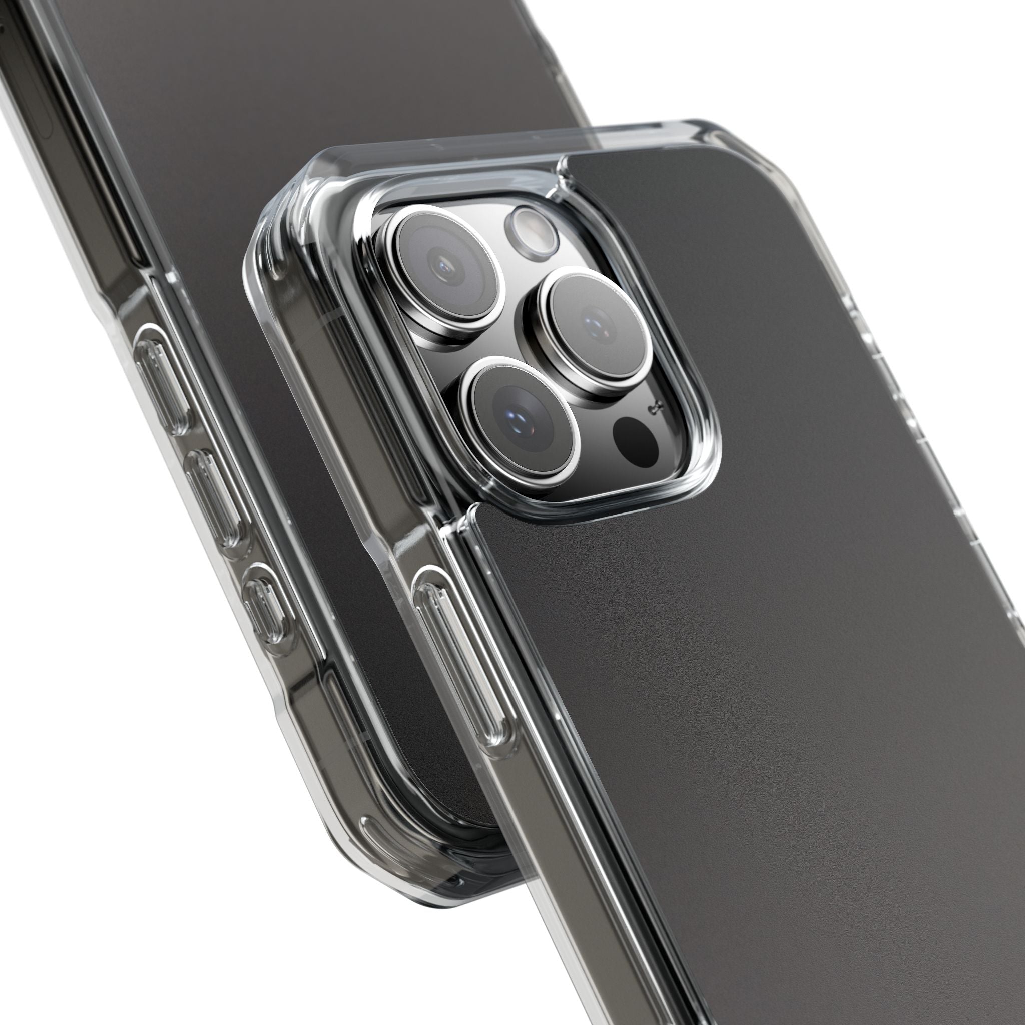 Grey Impact MagSafe Phone Case for iPhone - Obsidian Ash Fade