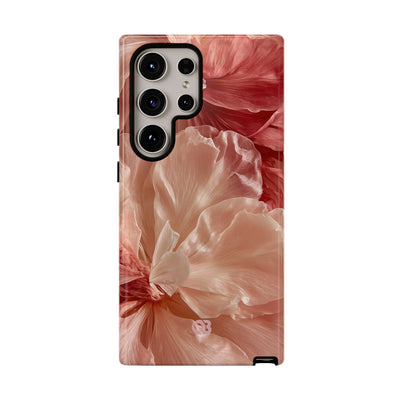 Blush Silk Bloom · Tough Phone Case for Samsung · Pink