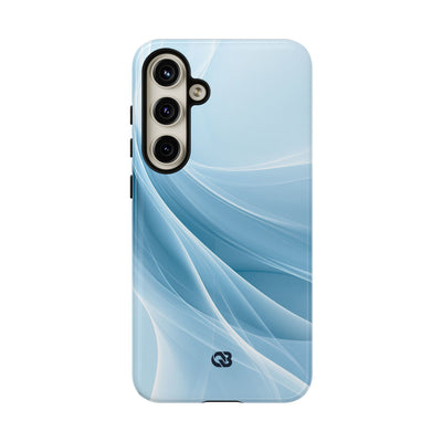 Glacial Ridge Contours · Tough Phone Case for Samsung · Blue