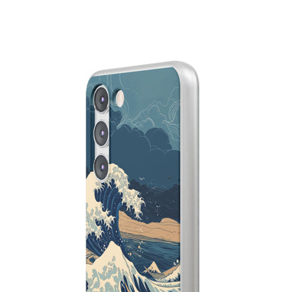 Cresting Blue Wave Samsung S23 Case - Soft