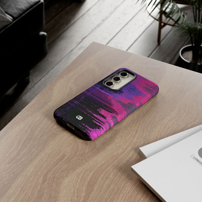 Neon Signal Shift · Tough Phone Case for Samsung · Purple