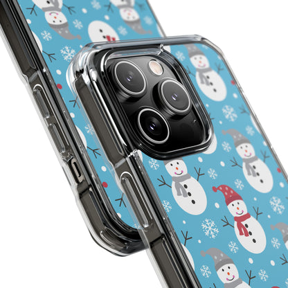 Snowman Parade iPhone 14 Pro Cover - Impact
