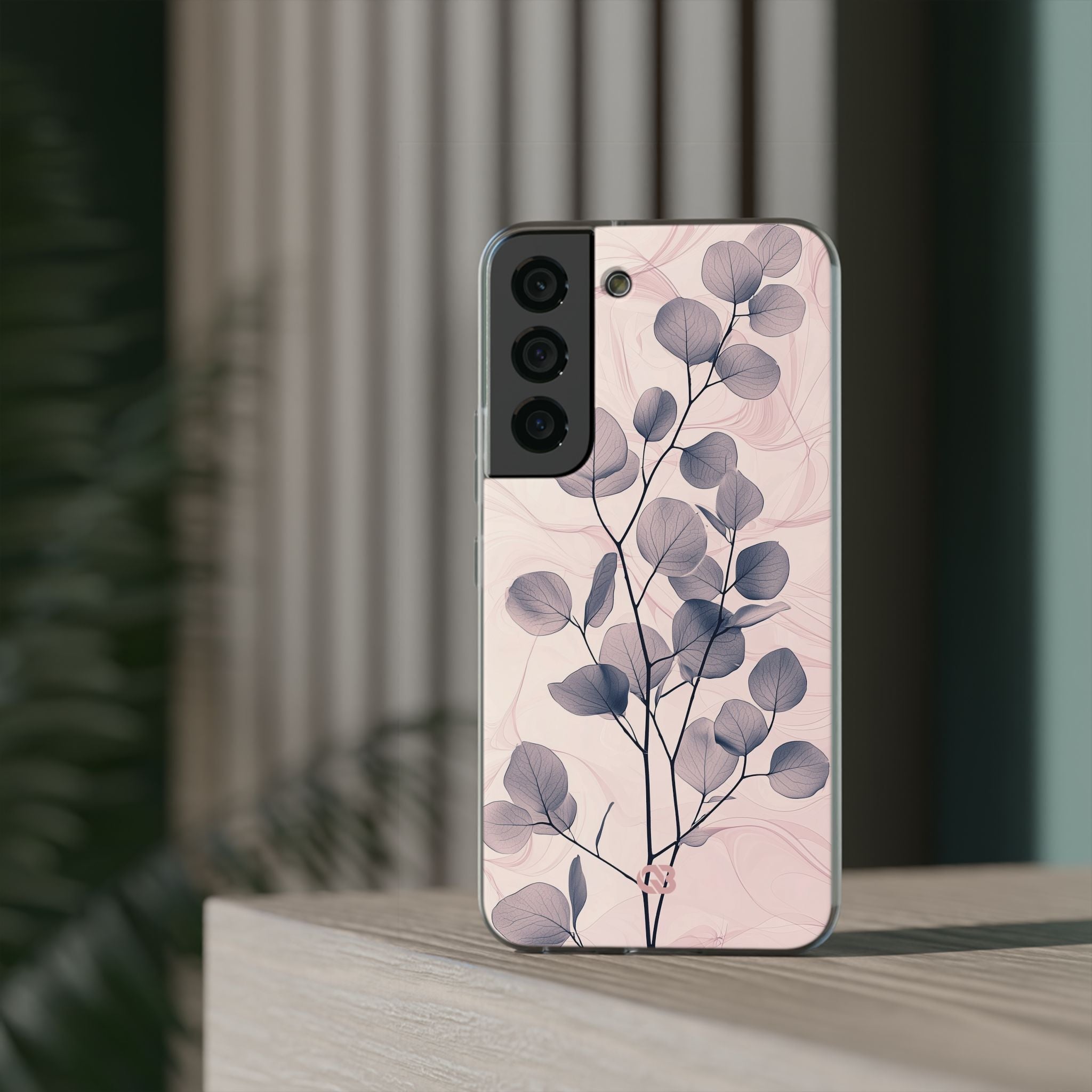 Ethereal Indigo Eucalyptus · Soft Handyhülle für Samsung