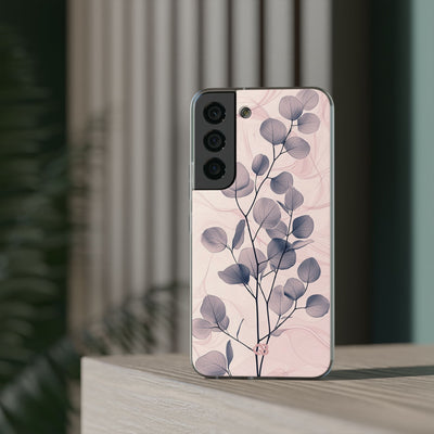 Ethereal Indigo Eucalyptus · Soft Handyhülle für Samsung