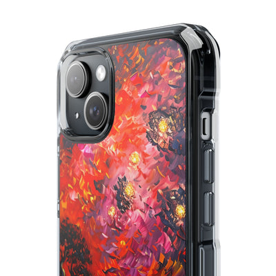 Molten Sky Tree · Impact Phone Case for iPhone · Magsafe