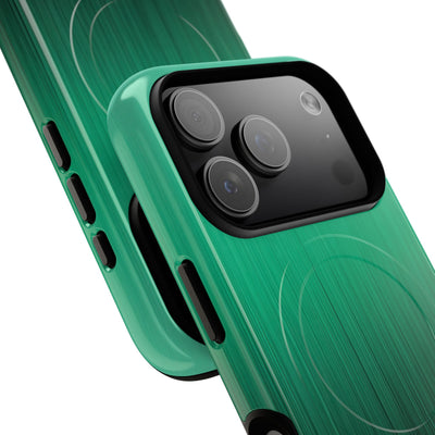 Emerald Cascade · Tough 2.0 Magnetic Phone Case for iPhone · Green