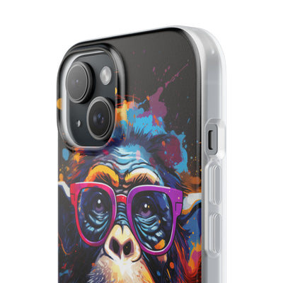 Neon Splatter Primate · Soft