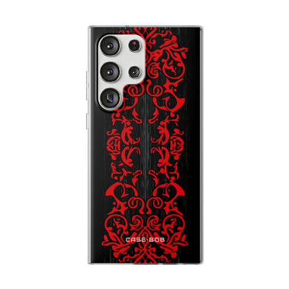 Crimson Spiral Samsung S23 Ultra Case - Soft