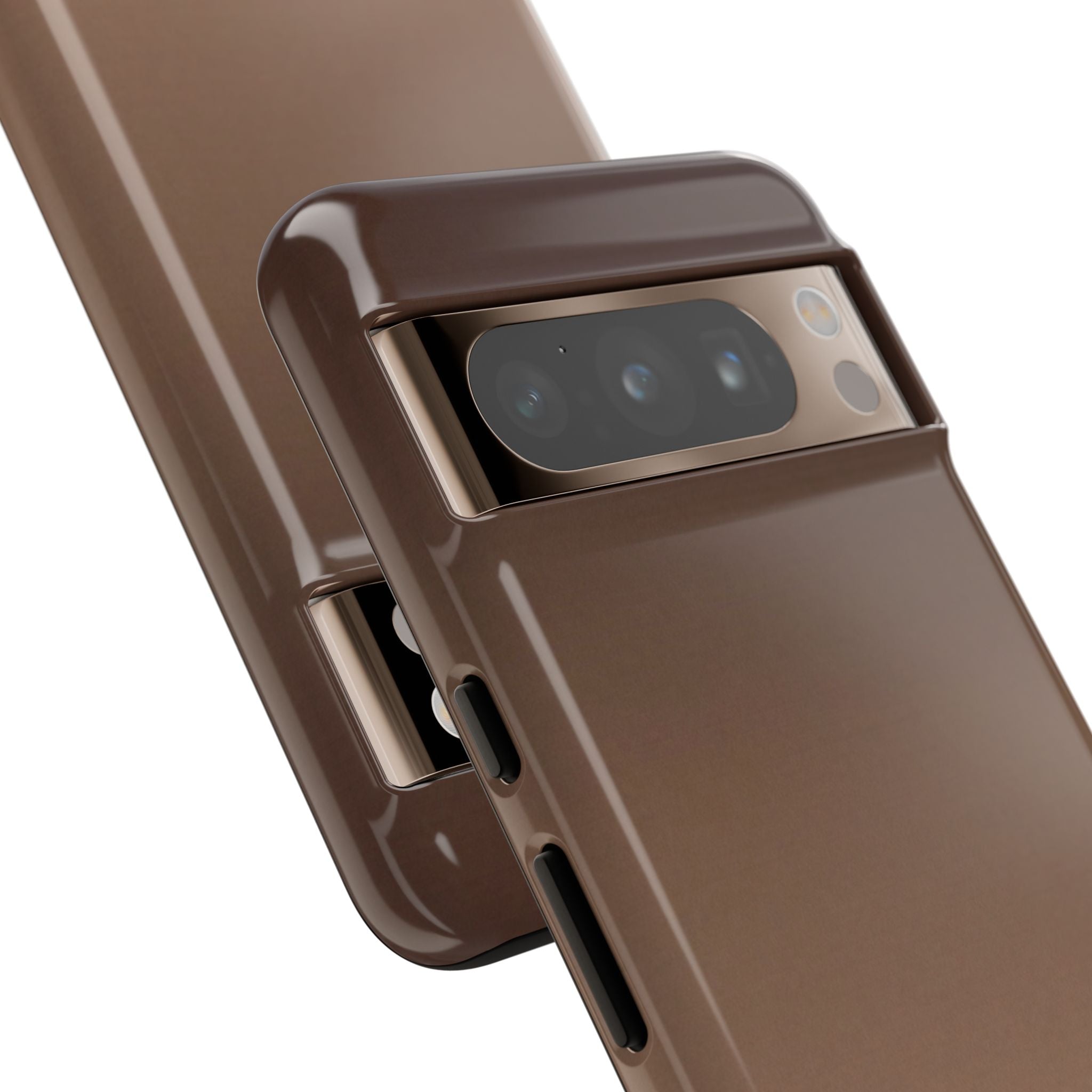 Brown Tough Phone Case for Google Pixel - Smoked Caramel Fade