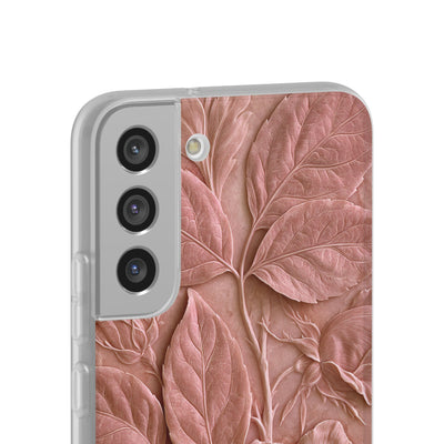 Blush Rose Relief · Lite Phone Case for Samsung · Pink