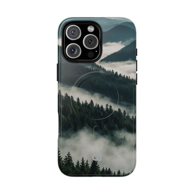 Misty Pine Peaks · Tough+ Phone Case for iPhone · Magsafe