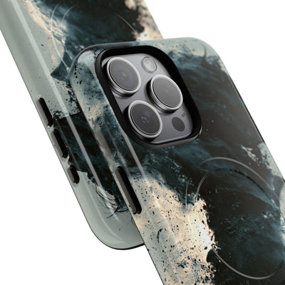 Ashen Dissolution · Tough 2.0 Magnetic Phone Case for iPhone · Black