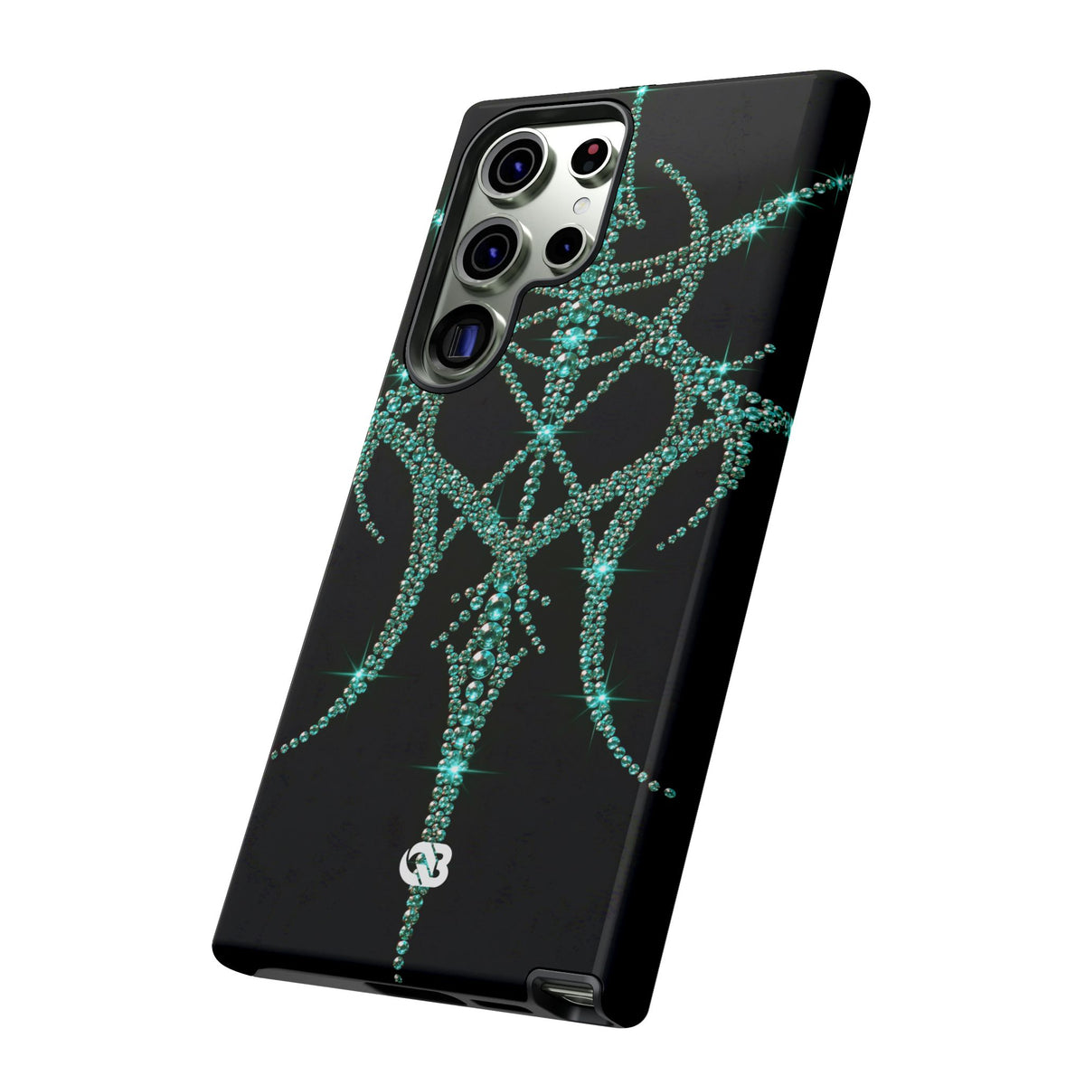 Teal Cyber Sigil · Tough Phone Case for Samsung · Teal