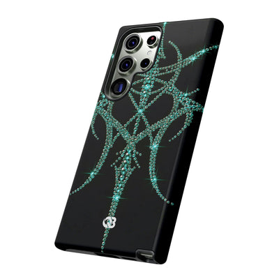 Teal Cyber Sigil · Tough Phone Case for Samsung · Teal