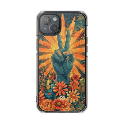 Radiant Peace Bloom · Impact etui na telefon dla iPhone · MagSafe