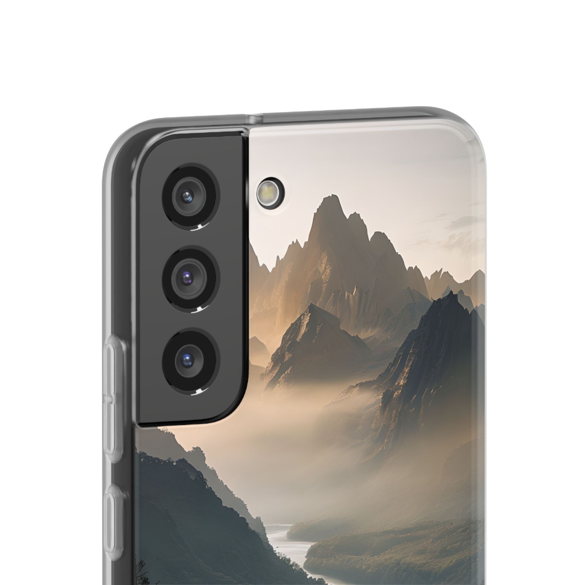 Golden Summit Valley · Soft Handyhülle für Samsung