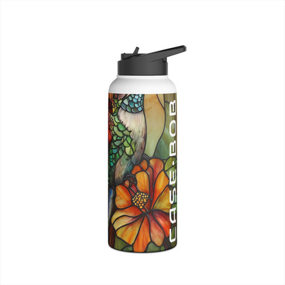 Hummingbird Radiance - Stainless Steel Water Bottle