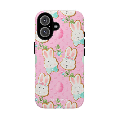 Bunny Blossom iPhone 16 Case - Tough