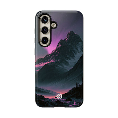 Arctic Aurora Summit · Tough Phone Case for Samsung · Black