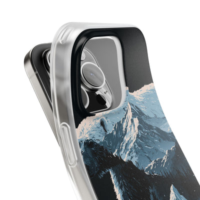 Nordic Arctic Bear · Lite Phone Case for iPhone ·  Black