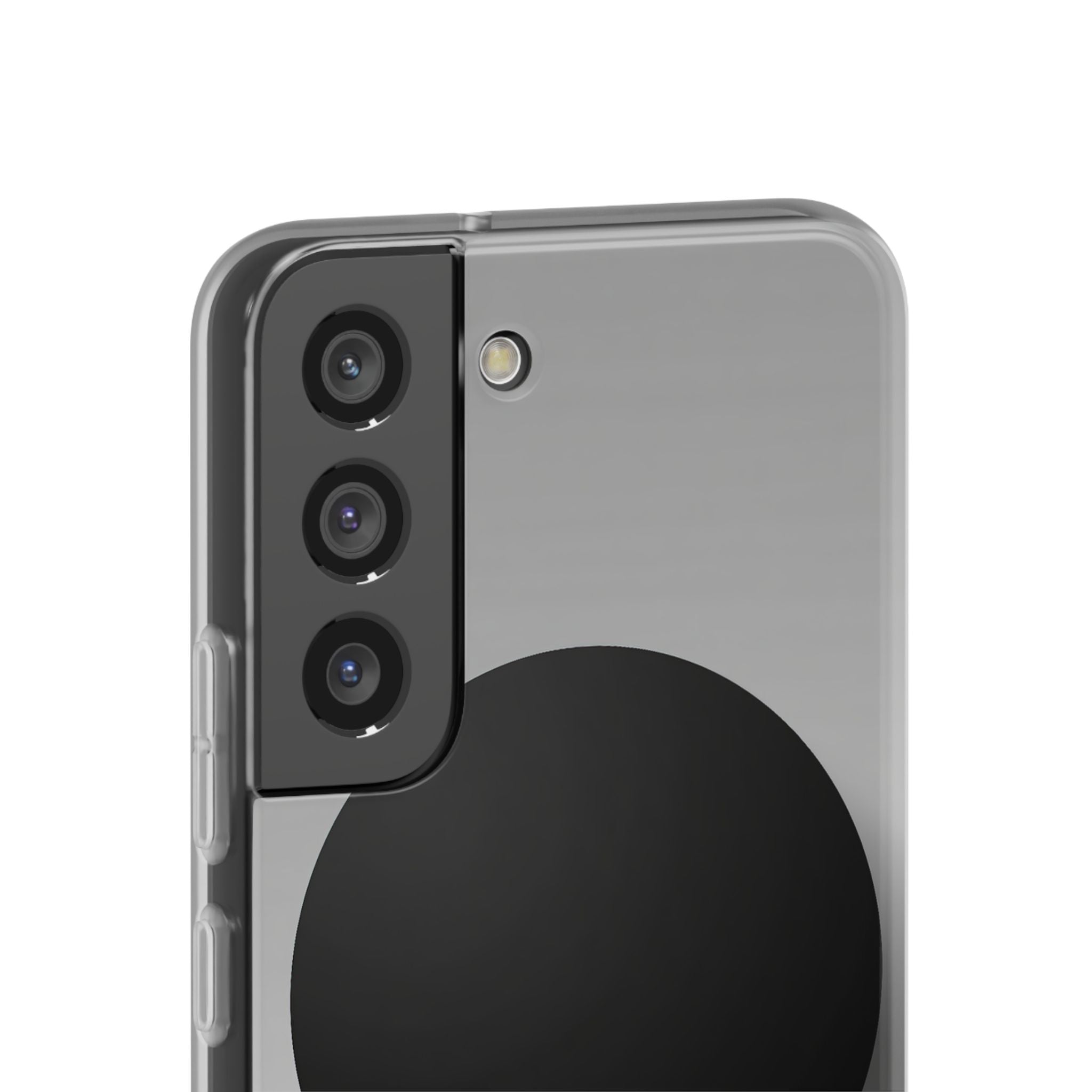 Grey Lite Phone Case for Samsung - Matte Onyx Sphere