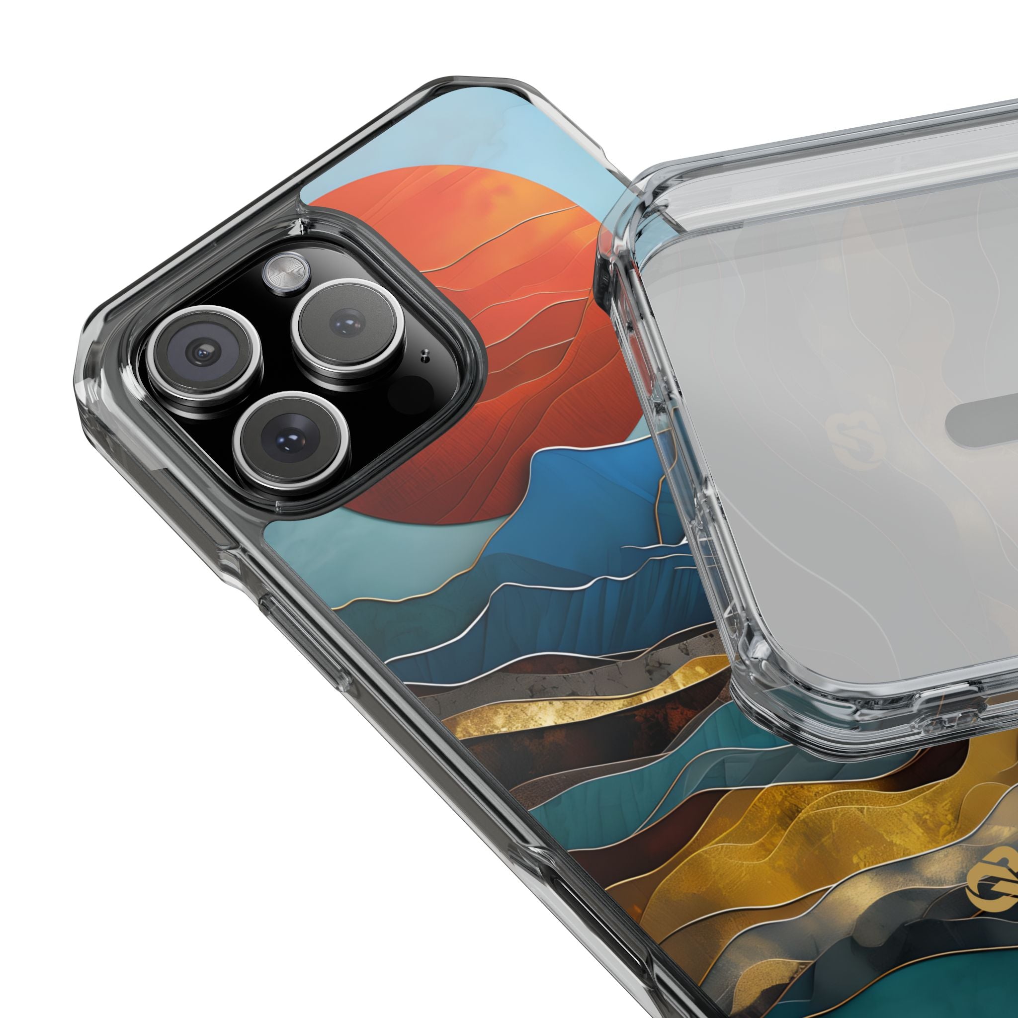 Molten Sun Peaks · Impact Hoesje voor iPhone · Magsafe