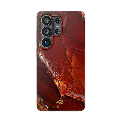 Amber Embrace · Lite Phone Case for Samsung · Brown