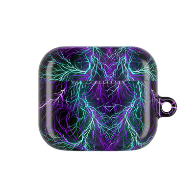 Electric Plasma Arbor · Hard Case for AirPods & AirPods Pro · Purple