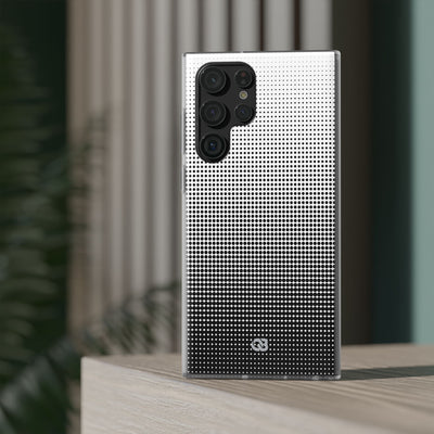 Black Lite Phone Case for Samsung - Obsidian Halftone Flux