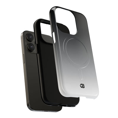 Noir Ombre Fade · Tough 2.0 Magnetic Phone Case for iPhone · Black