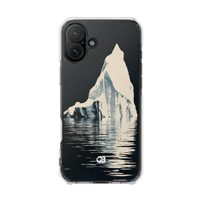 Blue Impact MagSafe Phone Case for iPhone - Frozen Navy Monolith