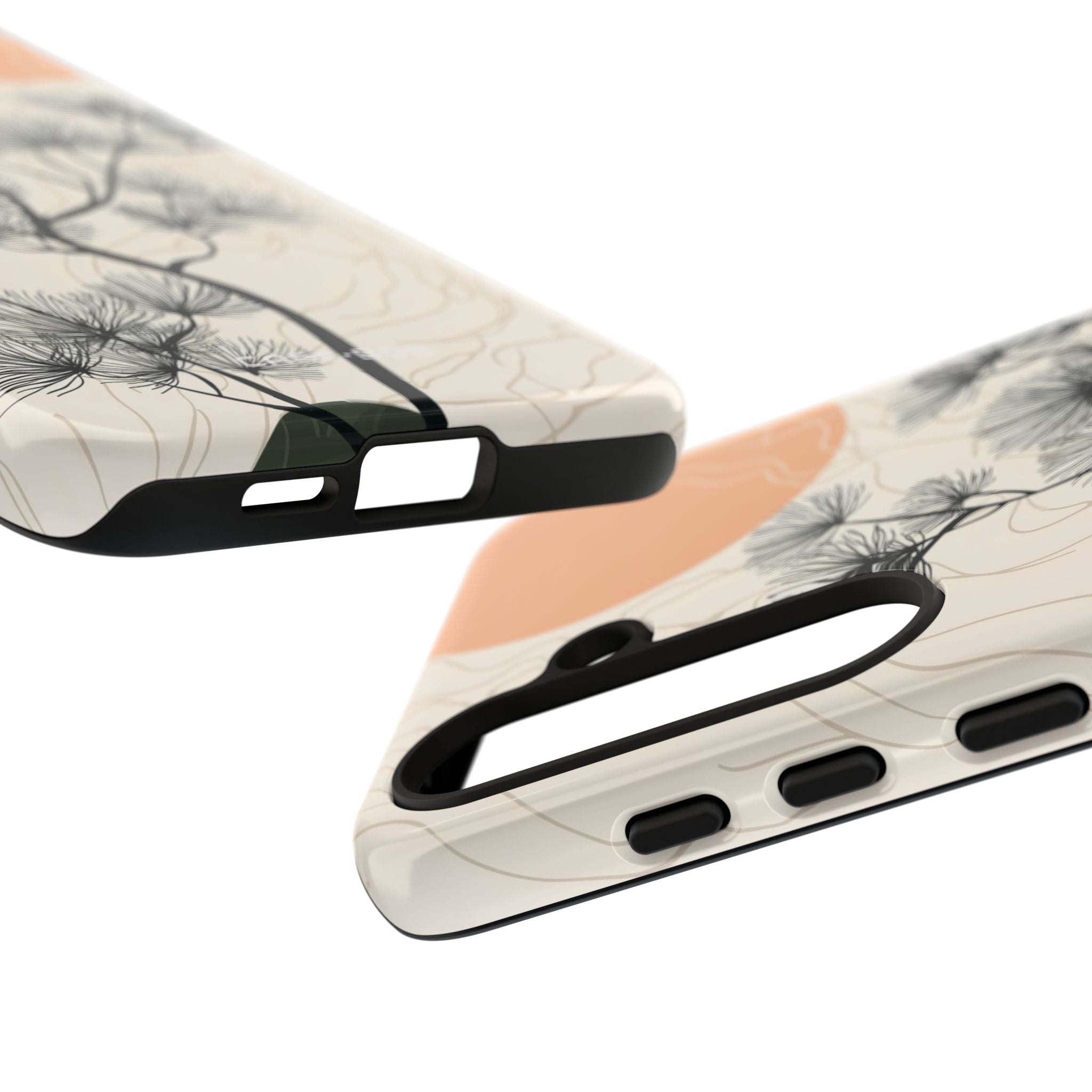 Spiky Tree Sunset Samsung S24 Plus Case - Tough